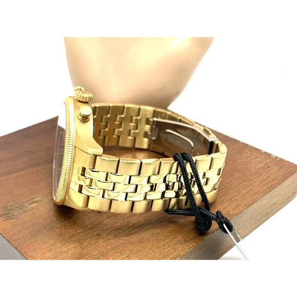 Versus by Versace Men's Watch VSP971021 Chronograph Quartz Gold Steel 45mm - Picture 9 of 14